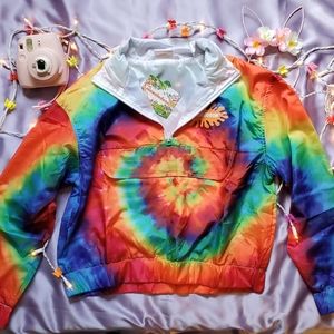 Tie Dye Windbreaker